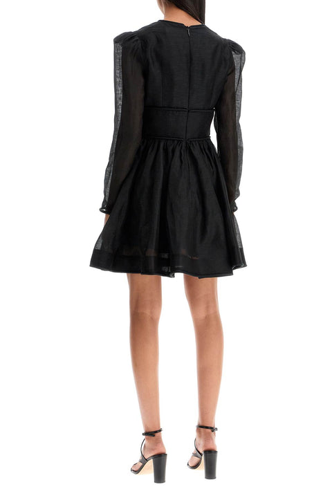 Zimmermann Zimmermann structured eden mini dress