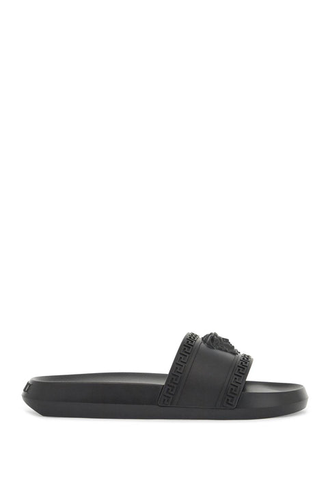 Versace Versace palazzo rubber slides