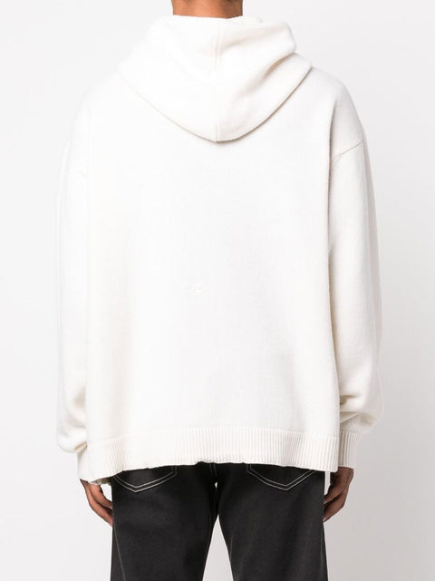 424 424 hoodie in white