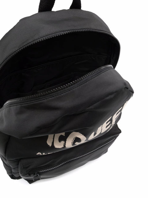 Alexander Mcqueen Alexander McQueen Graffiti Metropolitan Backpack