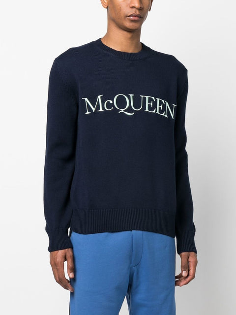 Alexander Mcqueen Alexander McQueen Sweaters Blue