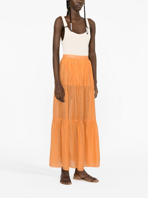 Manebi MANEBI Skirts Orange