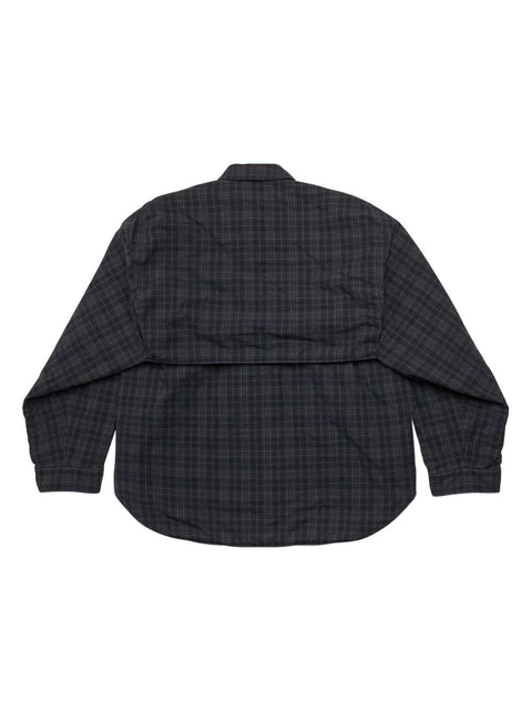 Balenciaga Balenciaga Checked pattern flannel shirt