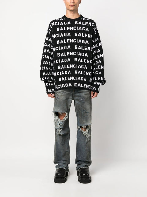 Balenciaga Balenciaga logo sweater