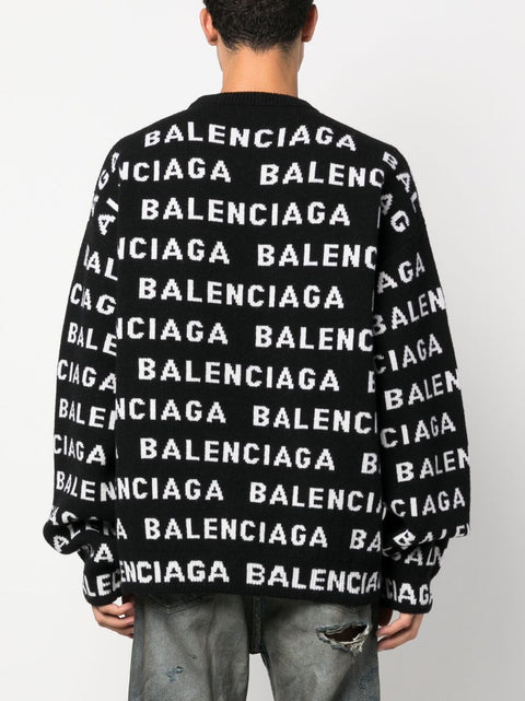 Balenciaga Balenciaga logo sweater