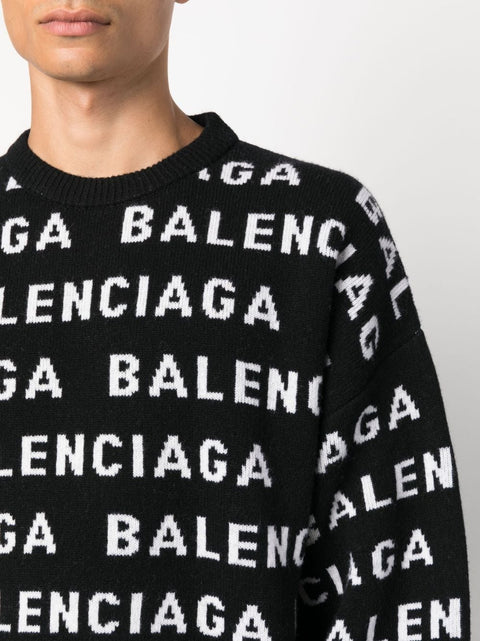 Balenciaga Balenciaga logo sweater