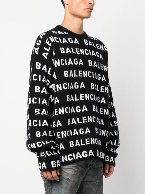 Balenciaga Balenciaga logo sweater