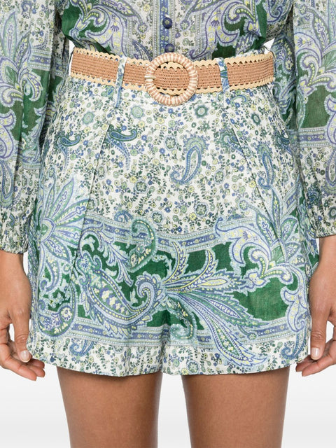 Zimmermann Zimmermann Shorts Green