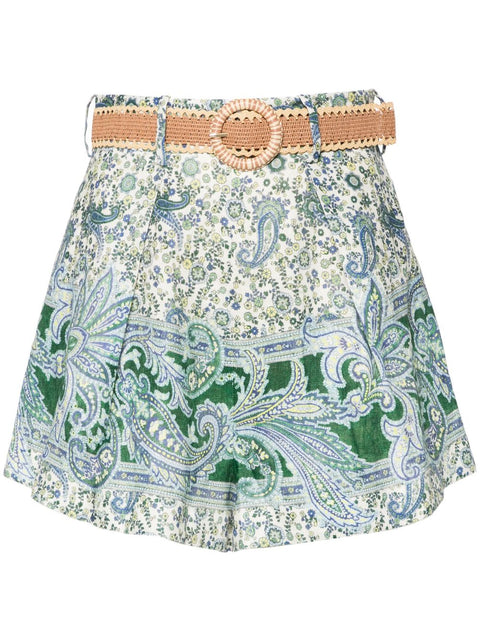 Zimmermann Zimmermann Shorts Green