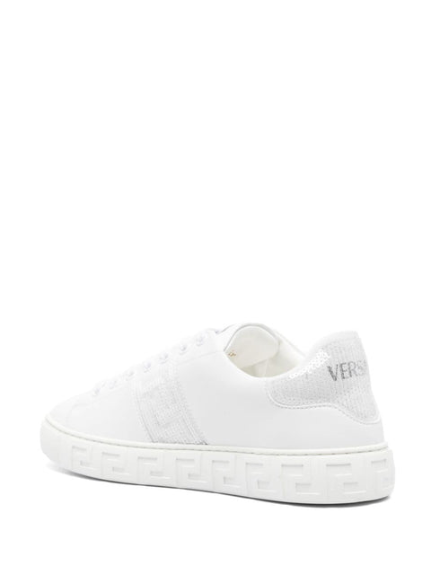 Versace Versace Greca-embellished Sneakers