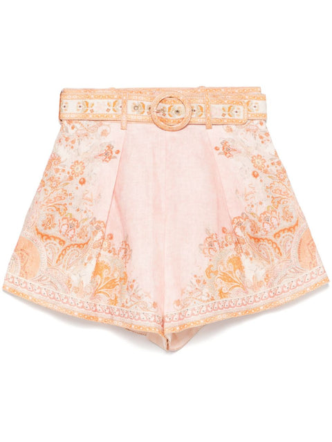 Zimmermann Zimmermann Shorts Beige