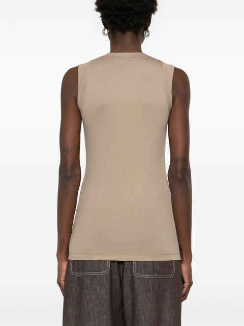 Brunello Cucinelli Brunello Cucinelli Top Beige