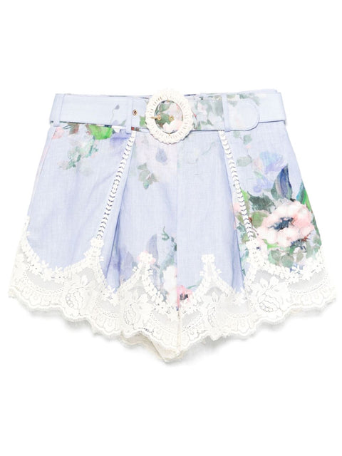 Zimmermann Zimmermann Shorts Clear Blue