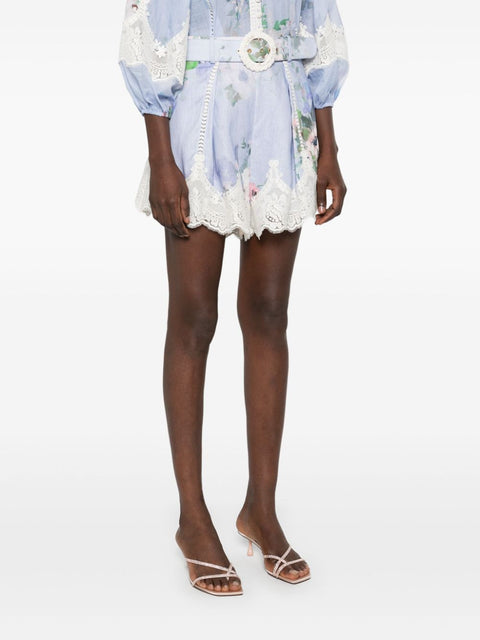 Zimmermann Zimmermann Shorts Clear Blue