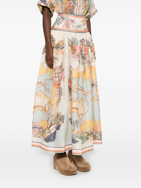 Zimmermann Zimmermann Skirts Beige