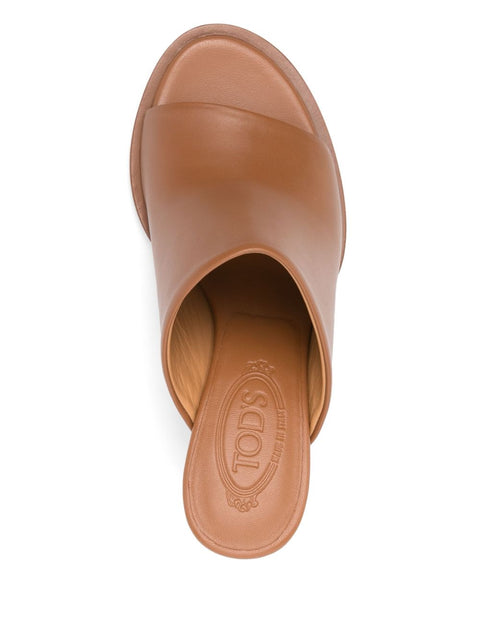 Tod'S Tod's Sandals Leather Brown