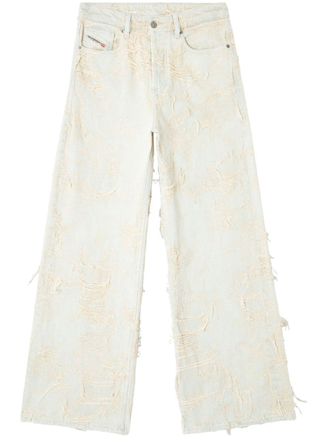 Diesel Diesel wide leg relaxed jeans