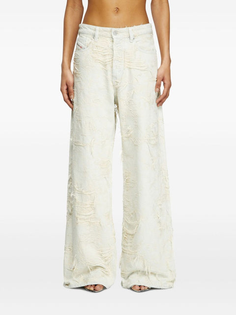 Diesel Diesel wide leg relaxed jeans