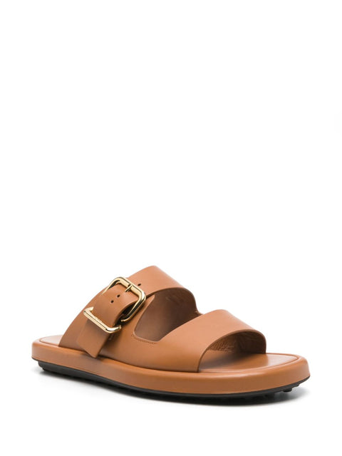 Tod'S Tod's Sandals Leather Brown