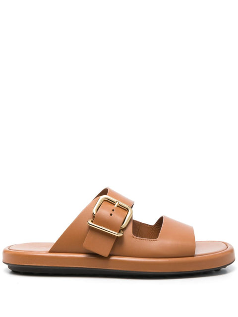 Tod'S Tod's Sandals Leather Brown