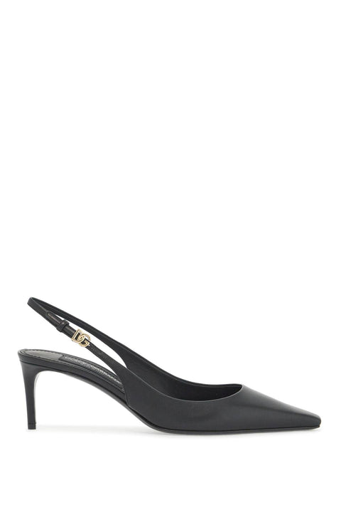 Dolce & Gabbana Dolce & Gabbana nappa slingback dã©col