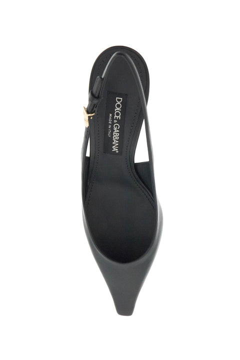 Dolce & Gabbana Dolce & Gabbana nappa slingback dã©col