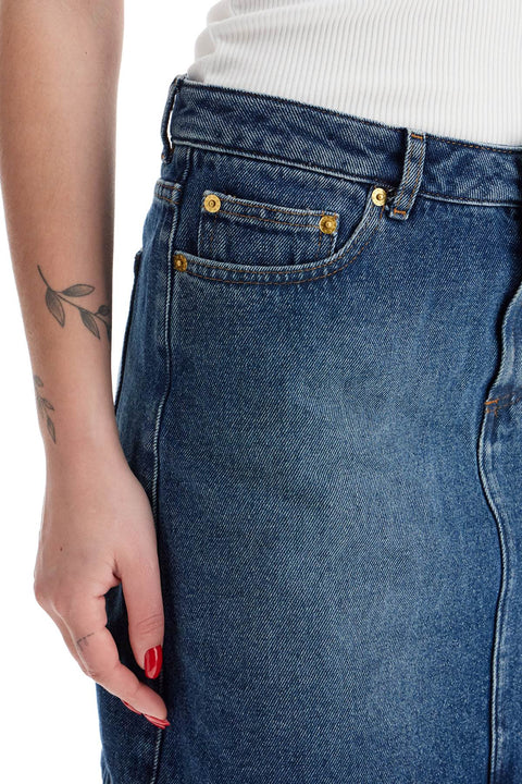 A.P.C. A.P.C. denim mini skirt