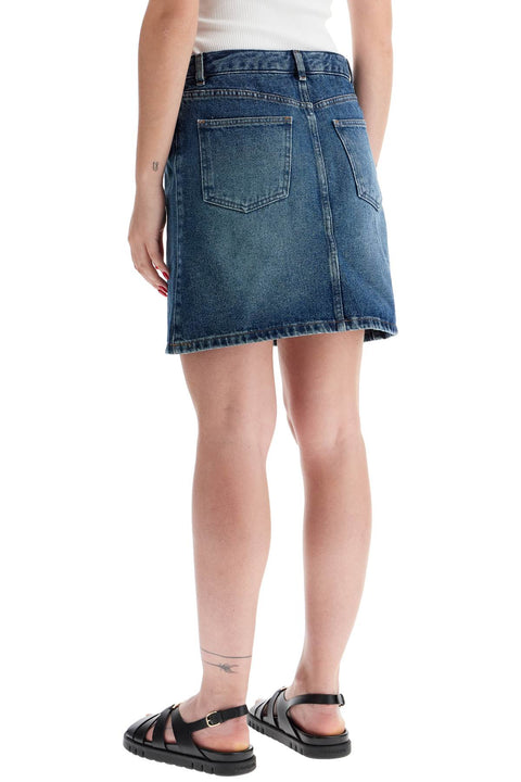 A.P.C. A.P.C. denim mini skirt