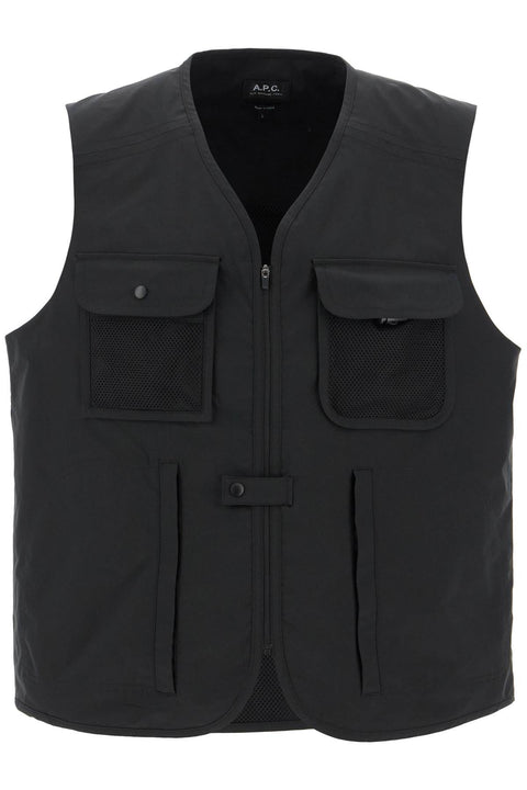 A.P.C. A.P.C. "alban technical fabric vest for