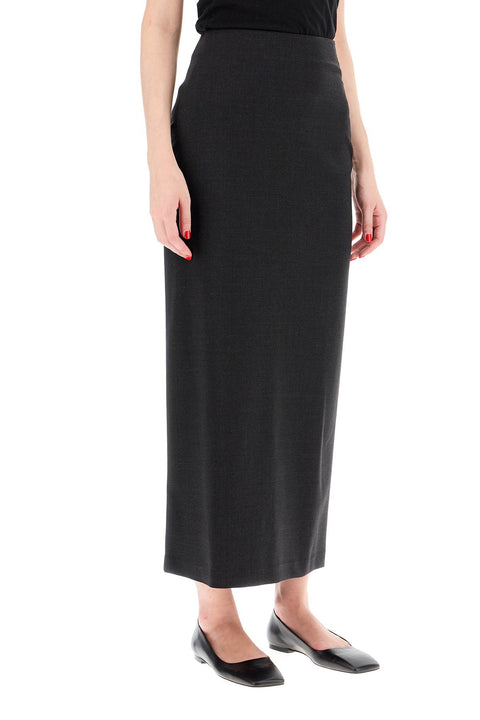 Loulou Studio Loulou Studio stretch wool skirt in samos style